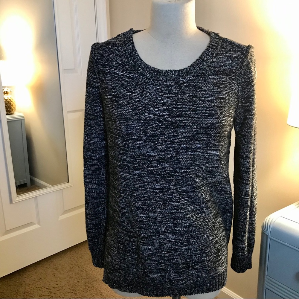 Pea in the Pod Marled Thick Knit Sweater